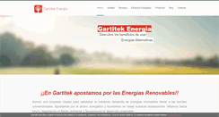 Desktop Screenshot of gartitekenergia.com